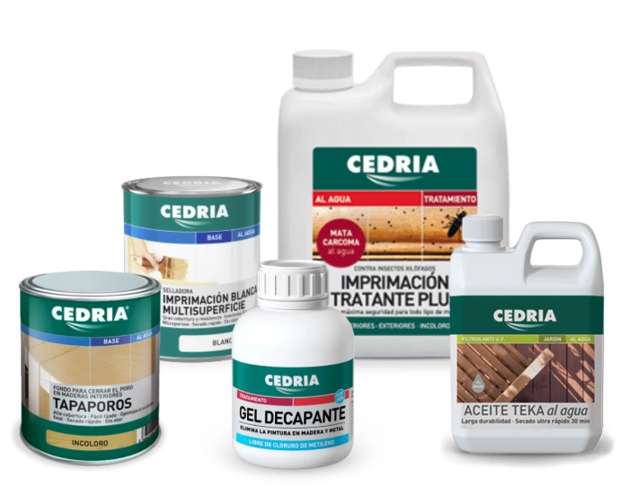 Productes per la fusta Cedria
