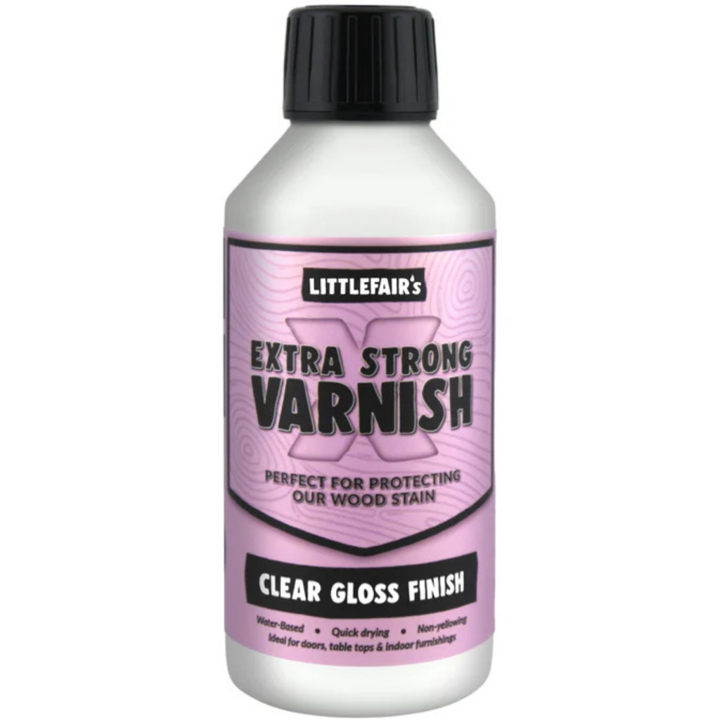[5060359974617] Littlefair's Extra Strong Varnish - Clear Gloss Finish (250 ml)