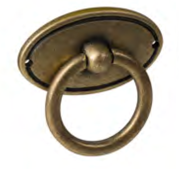 [C13] 45mm Old Leather Ring