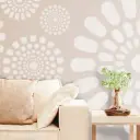Plantilla Stencil Home Decor Geométrico 021 Flors