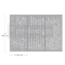 Transfers - Secret Letter II - 3 sheets