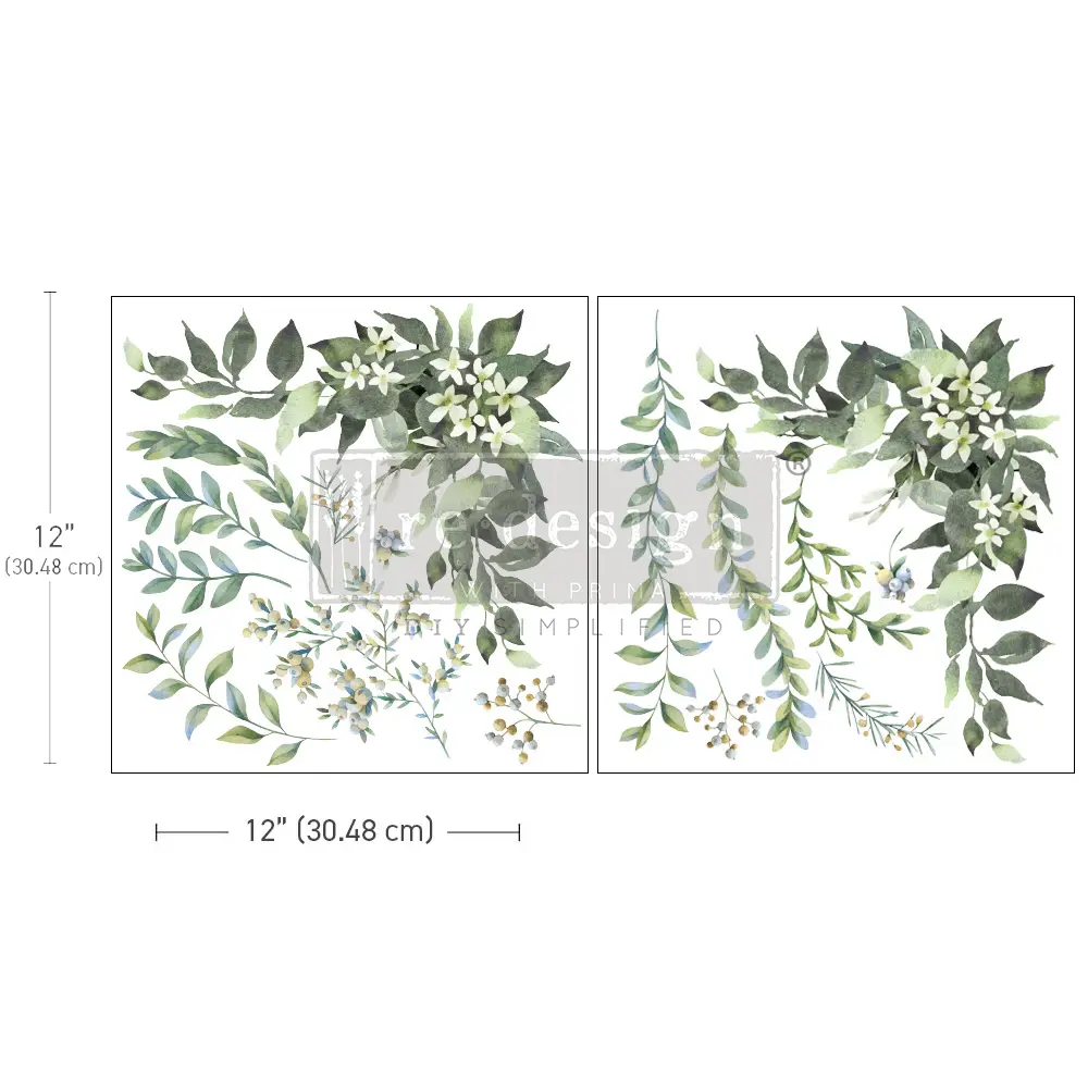[655350666774] Transfers - Rustic Charm - 2 sheets