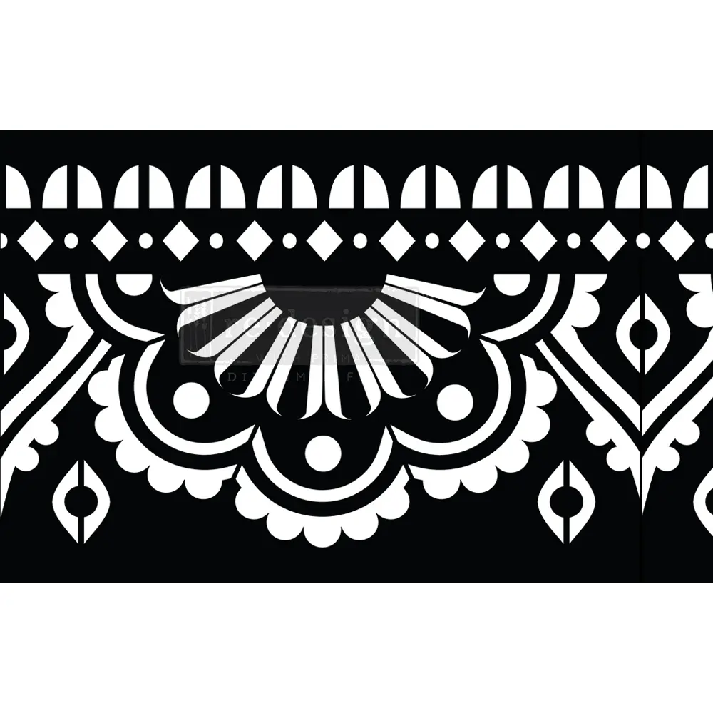[655350655082] Stencil - Mehndi – 1 roll