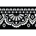 Stencil - Mehndi – 1 rollo