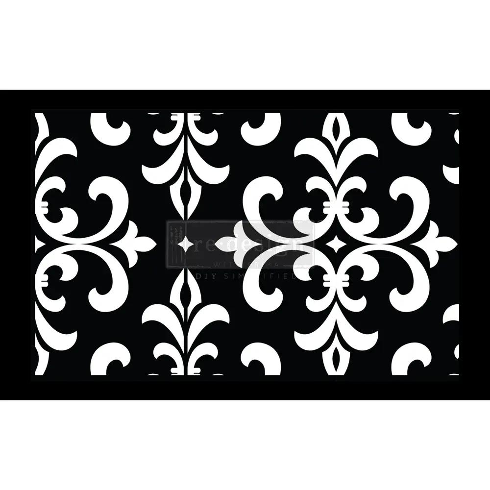 [655350654337] Stencil - damasc modern – 1 rotlle