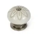 Pom porcelana amb flor