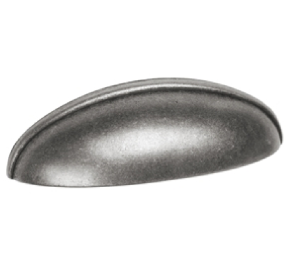 [A19] Concha 64mm Plata Vieja