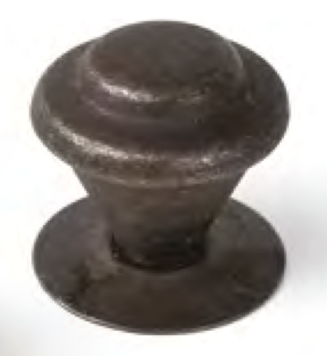 [C07] 32mm Black Oxide Iron Knob