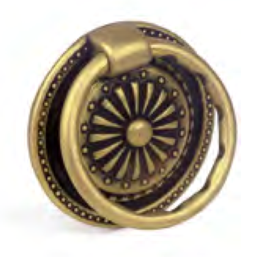 [C09] 45mm Old Leather Ring