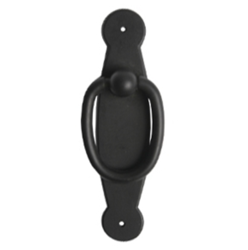 [D07] 90mm Black Oxide Vertical Ring Handle