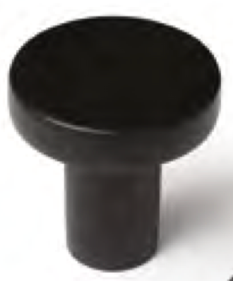 Pom 22mm Negre Mate