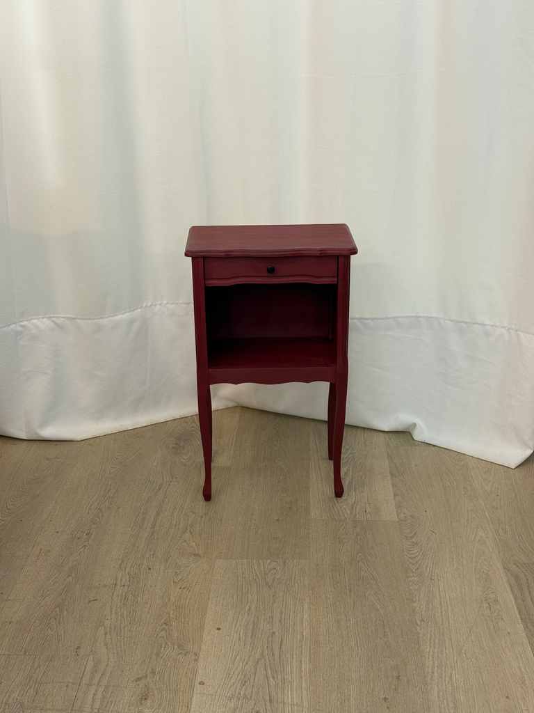 Tauleta de nit color Burgundy