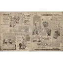 Decoupage Napkin Newspaper Paper - 1 sheet