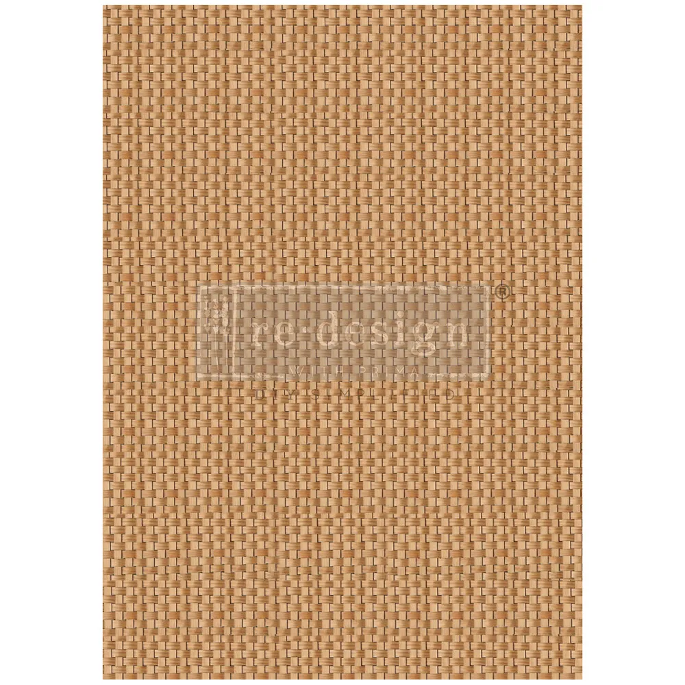 [655350669041] Decoupage Fiber Artisan Basket - 1 sheet