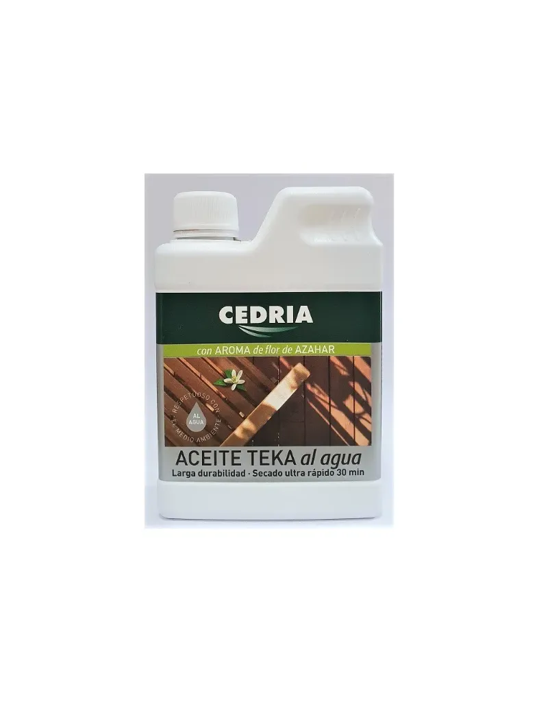 Oli de teca a l’aigua - 500 ml (CEDRIA)