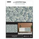Decoupage Flors blaves