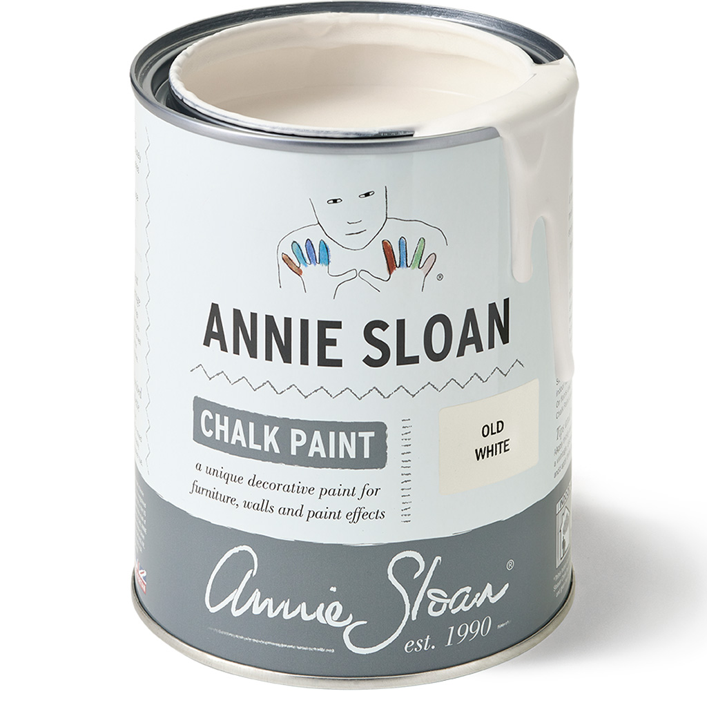 [P001OWH.1201.01] Annie Sloan's Chalk Paint Old White (120 ml)