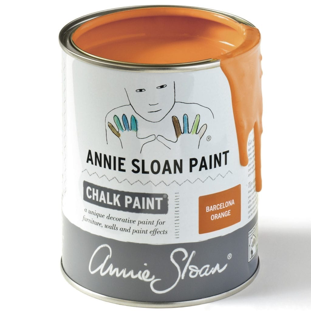 Pintura a la tiza - Annie Sloan's Chalk Paint Barcelona Orange