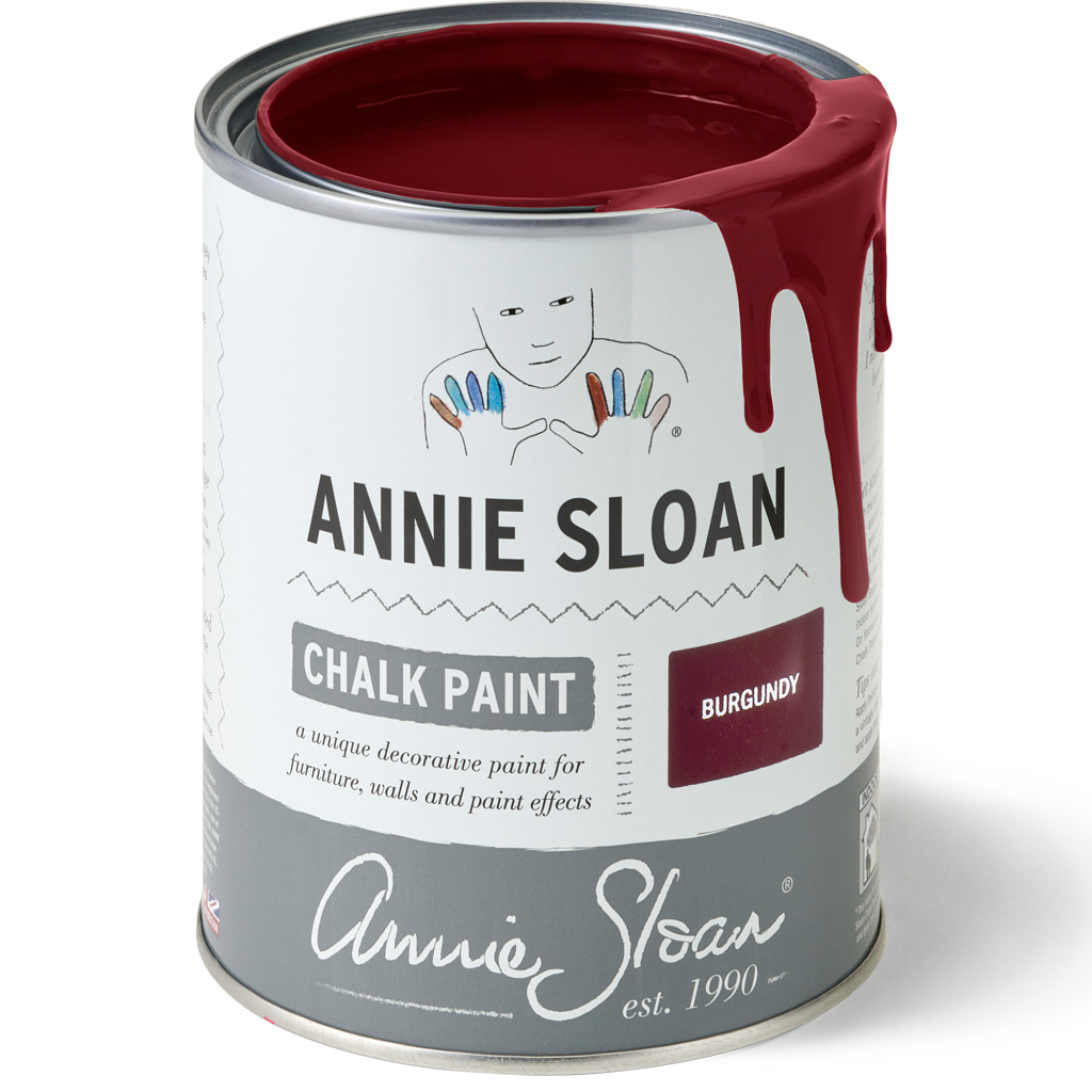 [P005BUR.1201.01] Pintura a la tiza - Annie Sloan's Chalk Paint Burgundy (120 ml)