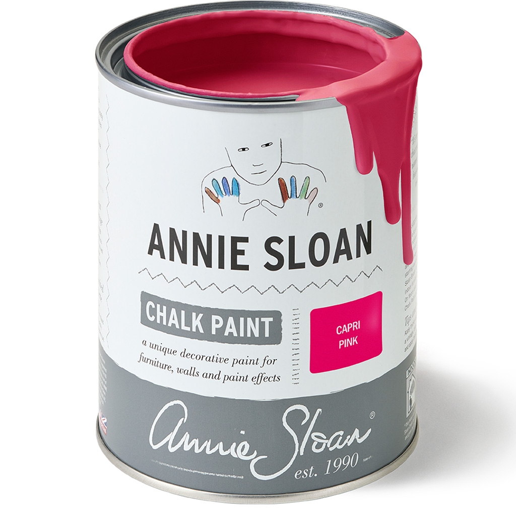 [P065CAP.1201.01] Pintura a la tiza - Annie Sloan's Chalk Paint Capri Pink (120 ml)
