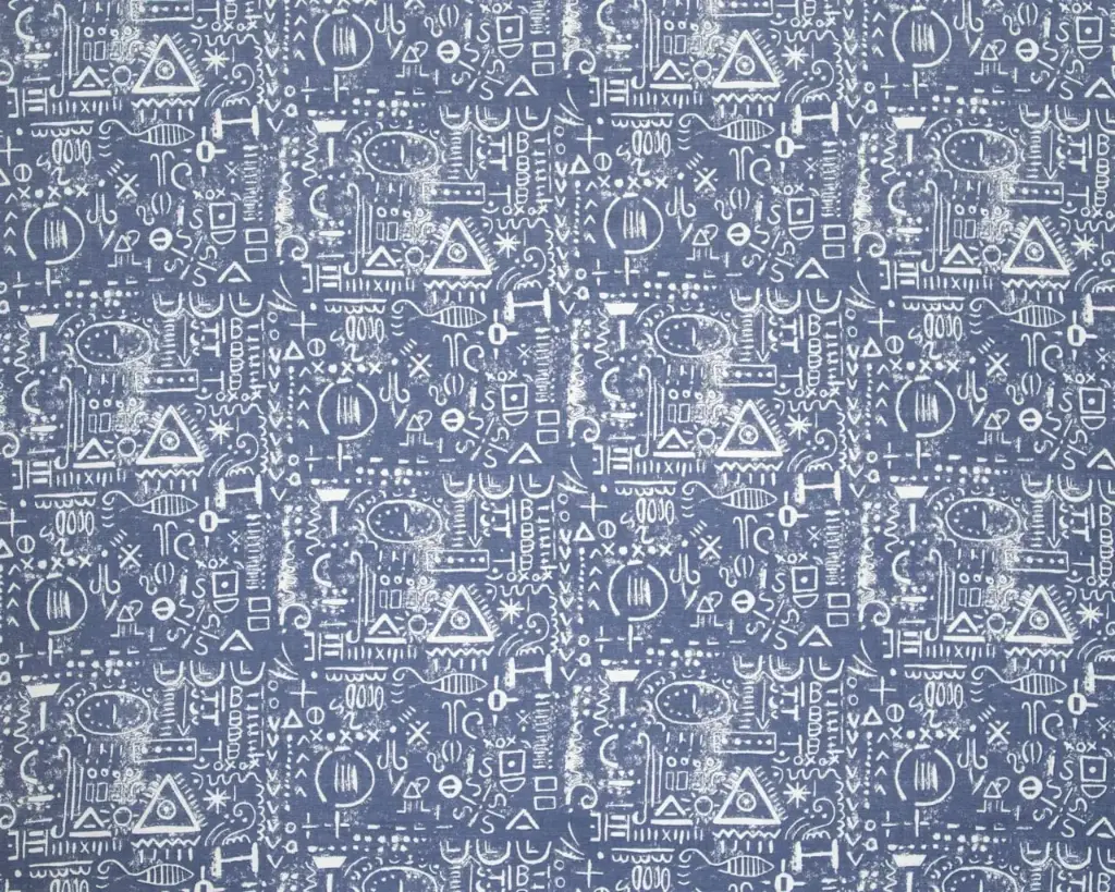 Teixit estampat: Tacit, color Old Violet