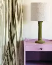 Teixit Sarja Ratllada; Ticking in Olive