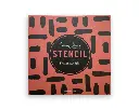 Plantilla stencil - Azulejo de pincel