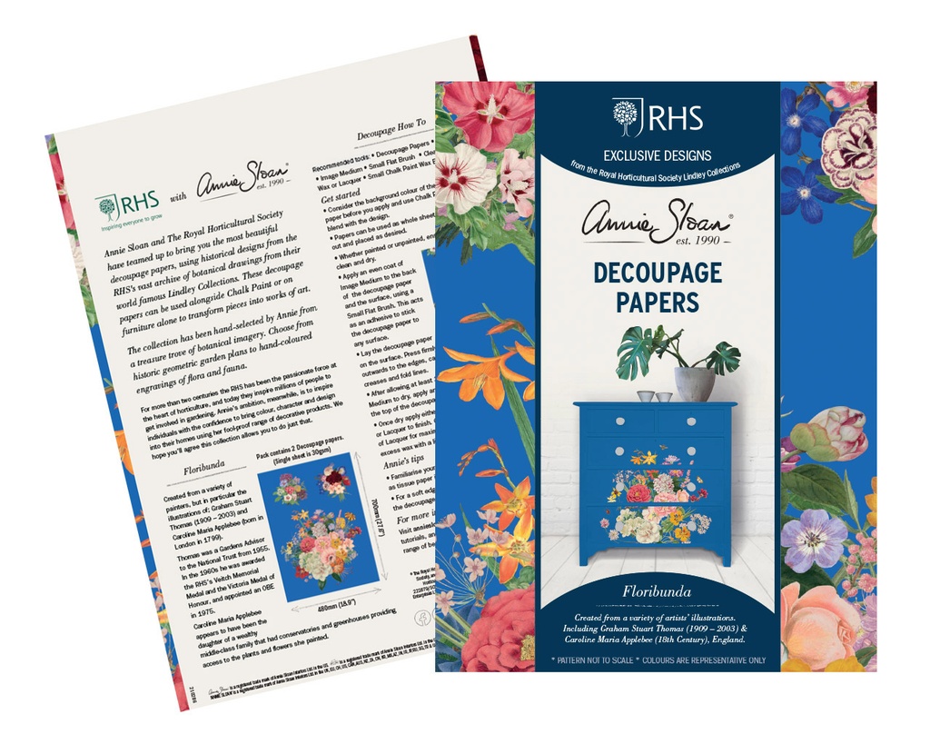 Paper de decoupage - Floribunda
