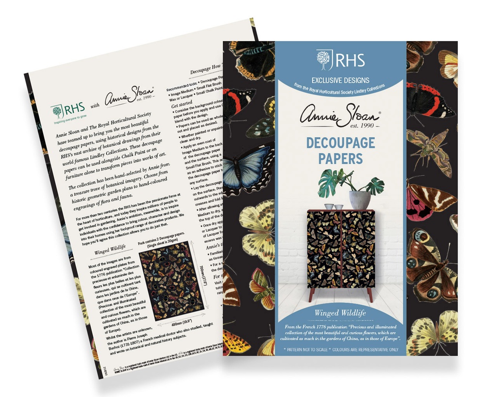 Decoupage paper - Winged Wildlife