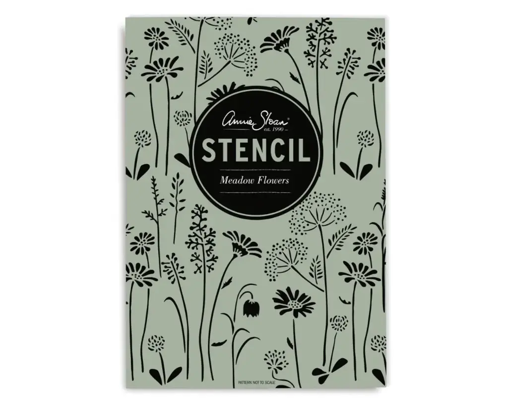 Plantilla Stencil: Meadow Flowers