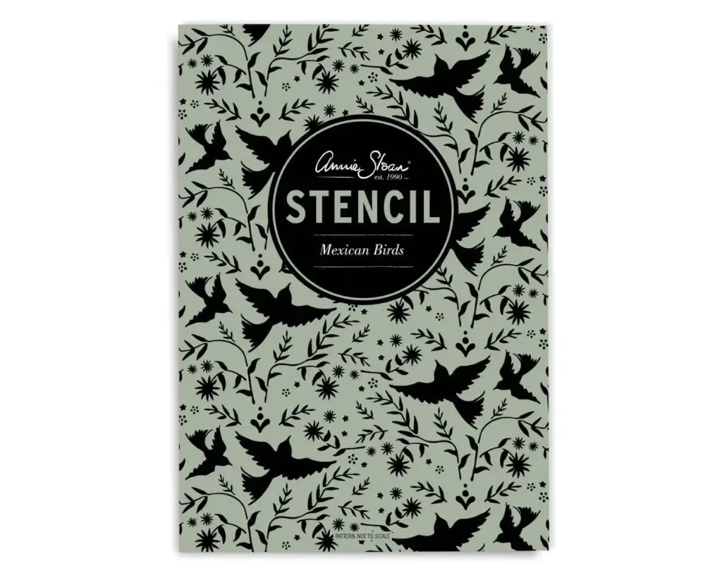 Plantilla Stencil: Ocells mexicans