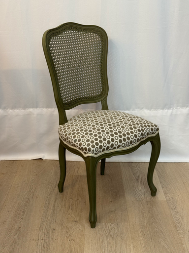 Cadira menjador verda (unit)