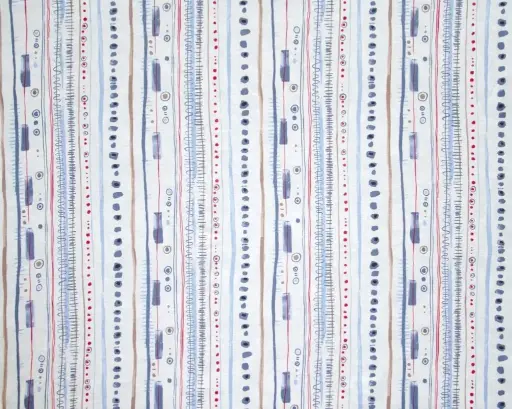 [F103POVT.MT01.09] Teixit estampat: Piano, color Old Violet