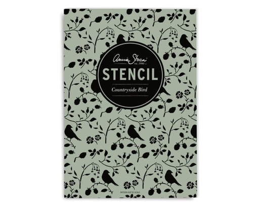 [SCEB001.A401.01] Plantilla Stencil: Countryside Bird