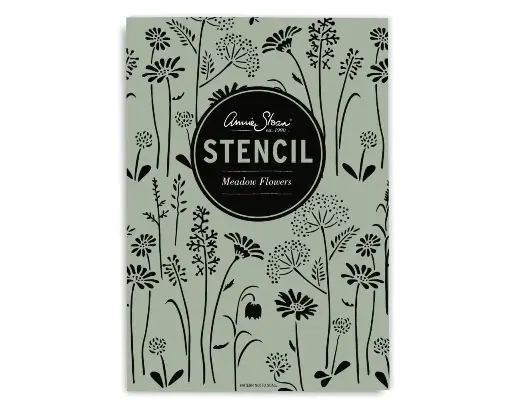 [SMFS001.A301.01] Plantilla Stencil: Meadow Flowers