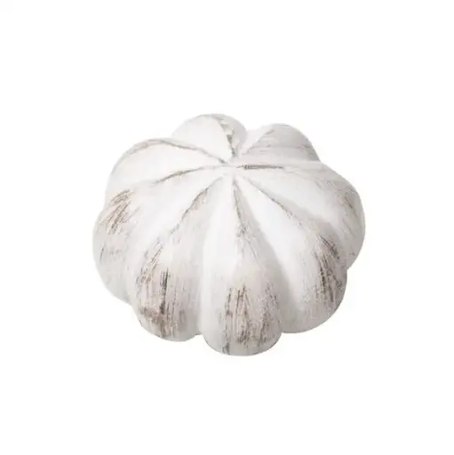 [E05] Pom de fusta decapada blanca 40 mm