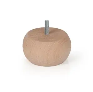 [5050HC] Pota ovalada 50 mm faig natural