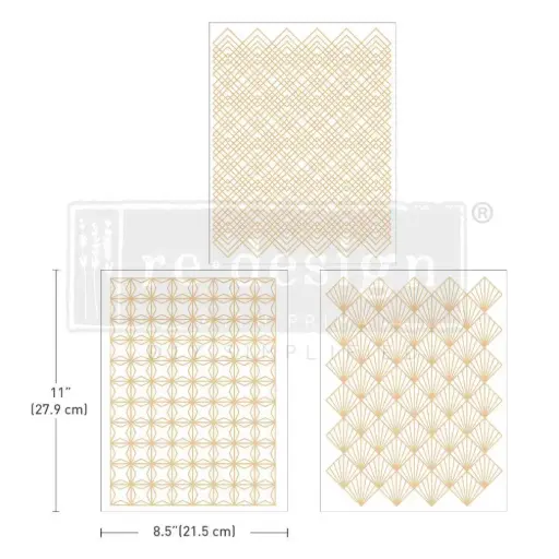 [655350660741] Transfer Art Déco Daurat – 3 fulls